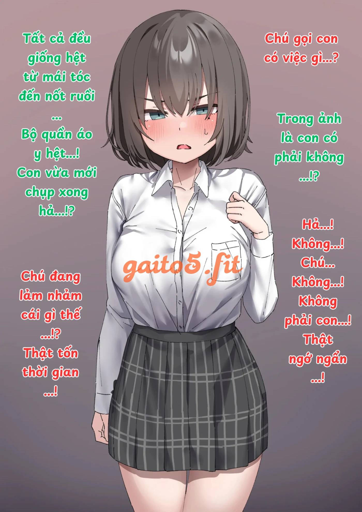 Về ở với người chú họ - trang 10