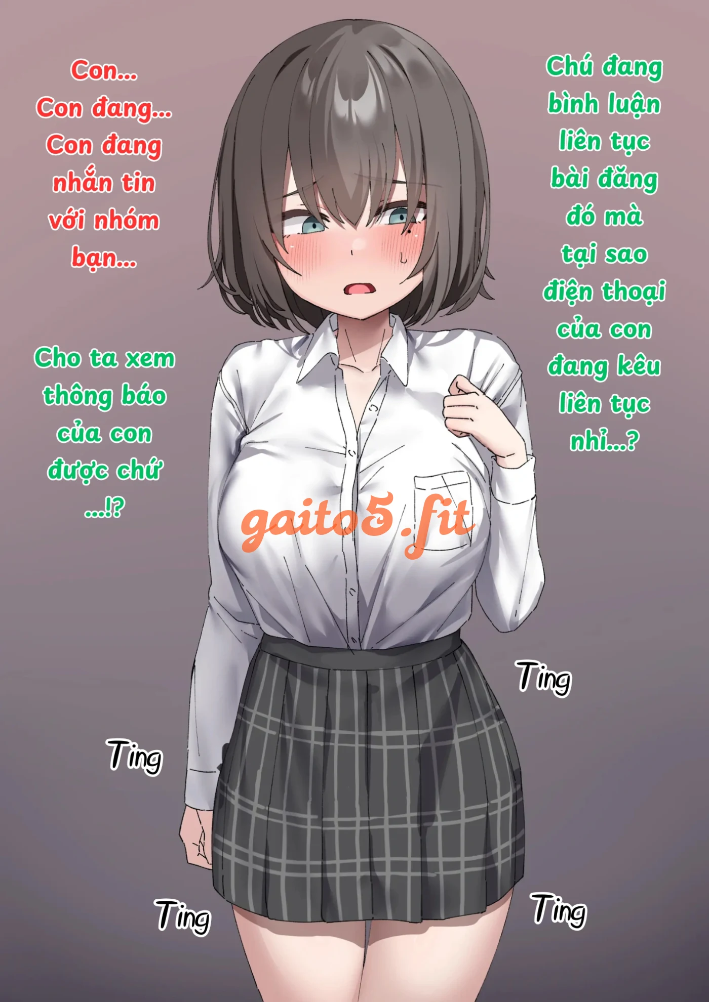 Về ở với người chú họ - trang 11